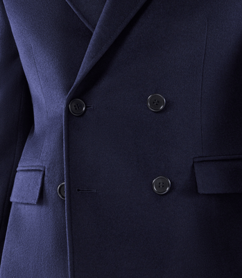 Casaco Ardow Liso Médio Azul thumbnail 7