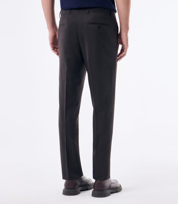 Calça Alfaiataria Lisa Super 120s Marrom thumbnail 3