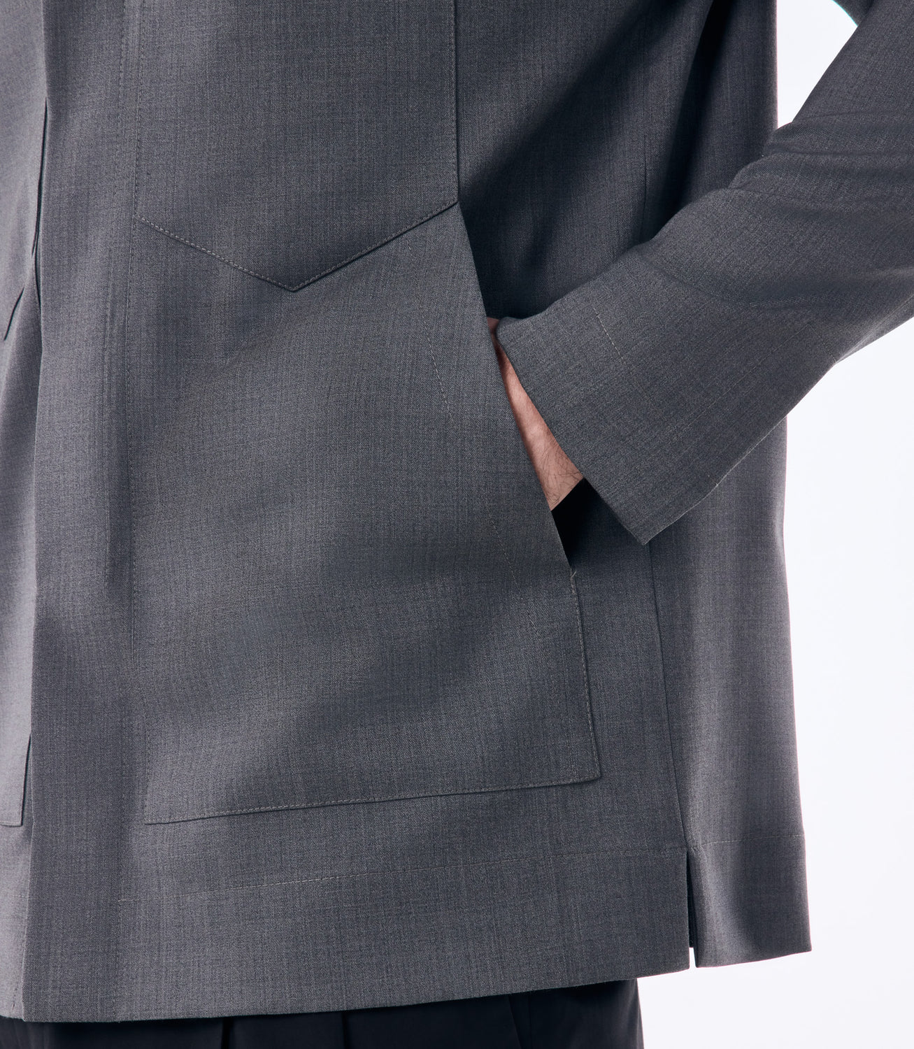 Caban Tailor Air Cinza – slide 6