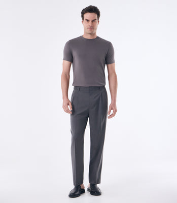 Calça Pregas Tailor Air Cinza thumbnail 2