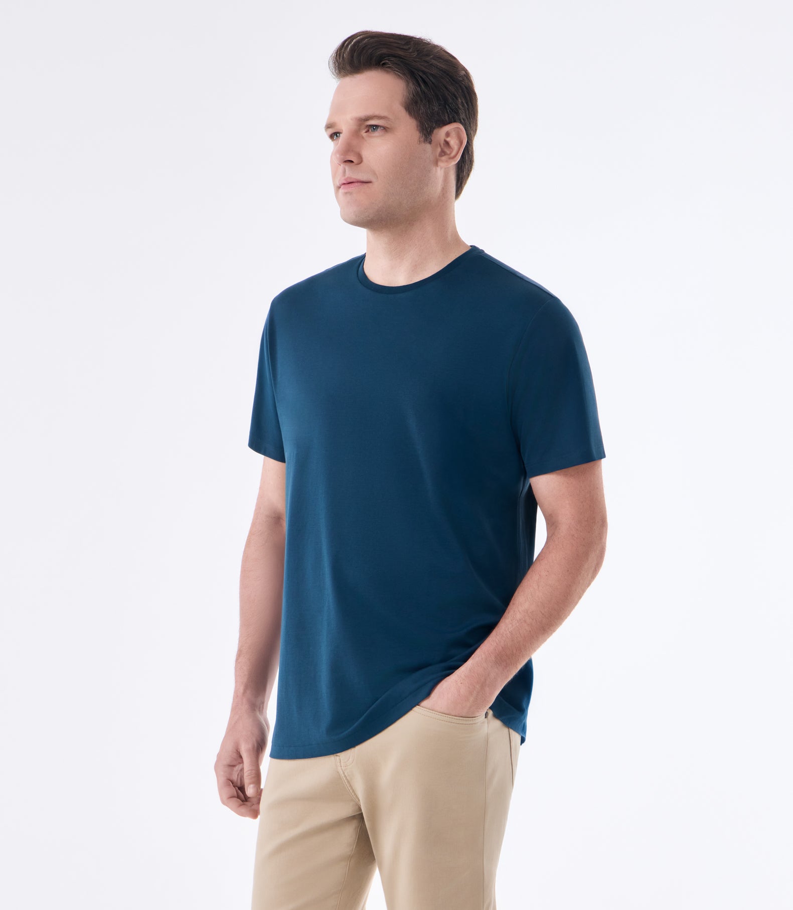 Camiseta Interloque Fio 140 Azul