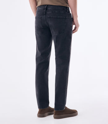 Calça Jeans Preto Stone Cinza thumbnail 3