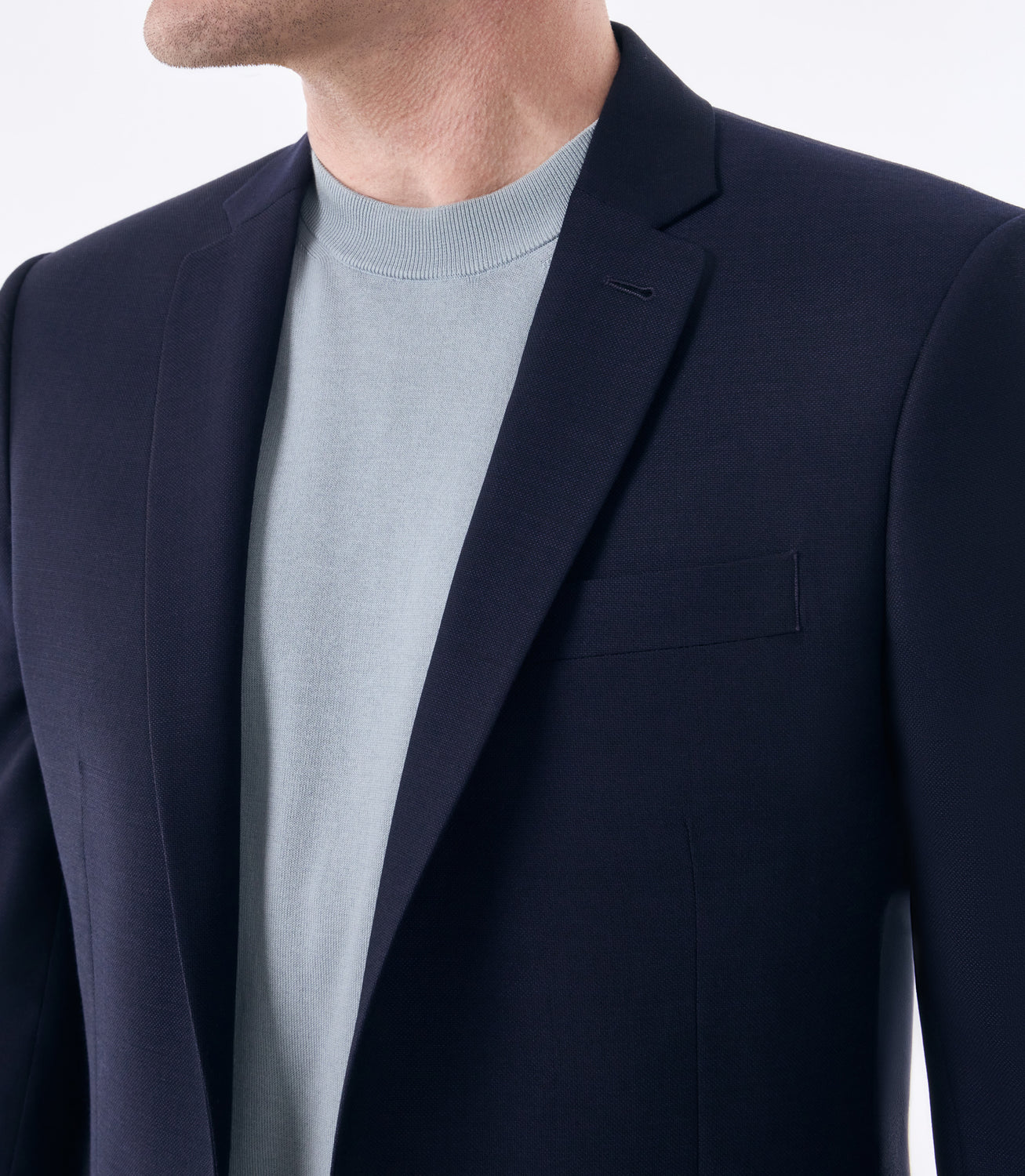 Blazer Alfaiataria Meio Forro Super 130s Azul – slide 4