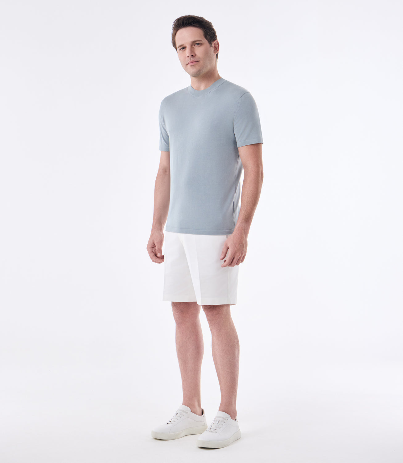 Tricô Sea Island Manga Curta 9584B LIS AZU CL – slide 2
